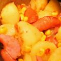 めぐみかえる's cooksnap of when they made じゃが芋とウインナーのデリ風サラダ.
