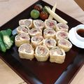 mayuyuキッチン's cooksnap of when they made レンジでヘルシー☆鶏ひき肉の梅巻き.