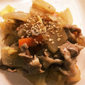 ナツ系's cooksnap of when they made めんつゆで♡豚肉と白菜の梅おかか炒め.