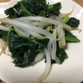 mosmo34's cooksnap of when they made 簡単！ほうれん草豆苗もやし炒め（≧∇≦）.