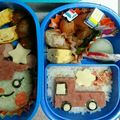 キラリカン's cooksnap of when they made キャラ弁はたらくくるま♪　スパムを使って.