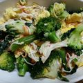 ミンチャンまま's cooksnap of when they made カニカマとブロッコリーのたまご炒め.