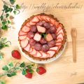 やっこ's cooksnap of when they made ホットケーキミックスｄｅいちごたると.