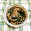 kuma♥'s cooksnap of when they made ほうれん草の納豆和え.