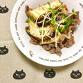 ふたごゆき's cooksnap of when they made 絹揚げと牛肉の焼肉のタレ焼き♪.