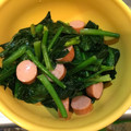 アイリーン★'s cooksnap of when they made ほうれん草とベーコンのバター炒め♪.