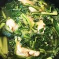 なみまちね's cooksnap of when they made 手羽元と小松菜のスープ.