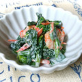 ぎんmama。's cooksnap of when they made 菜の花と海老の辛子マヨ和え.
