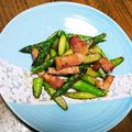 クックxz's cooksnap of when they made アスパラとベーコンのバター醤油炒め.