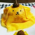 さとまま♬'s cooksnap of when they made 簡単☆ポムポムプリンカフェ風オムライス☆.