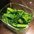 はやみわたる's cooksnap of when they made 菜の花の蒸し焼き.