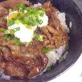 asu珍's cooksnap of when they made タマゴとろ～ん(^^♪、豚どんぶり！.