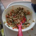 ☆ふぁー☆'s cooksnap of when they made カラフル豆腐丼・保育園給食.