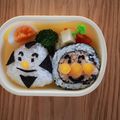 みるく茶's cooksnap of when they made おにぎりで簡単キャラ弁～アンパンマン編～.