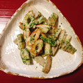 yesmama's cooksnap of when they made れんこんの青のりきんぴら.