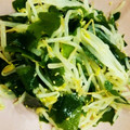 めいめいかあさん's cooksnap of when they made 簡単！わかめともやしのナムル.