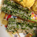 クックZ8J4H4☆'s cooksnap of when they made 簡単･ちくわの磯辺揚げ、ゆかりも混ぜた。.
