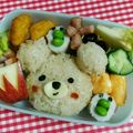 たにたーに's cooksnap of when they made 幼稚園お弁当（クマさん）.