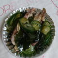 イチゴ、イチゴ。's cooksnap of when they made アジときゅうり・わかめの酢の物♪.
