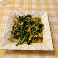 オレンジリング's cooksnap of when they made ほうれん草のバター炒め.