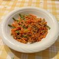 オレンジリング's cooksnap of when they made 簡単☆おじゃこと人参とピーマンのきんぴら.