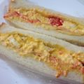 o^o^oayuayu's cooksnap of when they made 具だくさんの贅沢タマゴトーストサンド.
