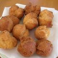 ぽこぴ～♪'s cooksnap of when they made 沖縄サーターアンダギー☆ドーナツ☆★.
