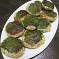 たなか家's cooksnap of when they made 鮭缶と豆腐で　シソ香るおやき.