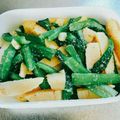 teapo's cooksnap of when they made たけのこと小松菜のナムル.