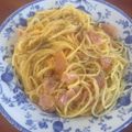 水咲澪's cooksnap of when they made ランチに♡簡単な濃厚カルボナーラ.