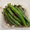 ゆーともりん's cooksnap of when they made ■お弁当にも！オクラのごまおかか和え.