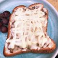 skateri's cooksnap of when they made 納豆ととろけるチーズのトースト.
