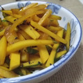 ゆーあちん's cooksnap of when they made 簡単！かぼちゃの甘酢きんぴら.