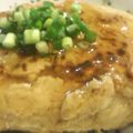 みきてぃ♪'s cooksnap of when they made とろ～りあんかけ豆腐そぼろハンバーグ.