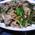 J・0505's cooksnap of when they made 牛肉とオイスターソースの炒めもの.