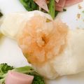 二角形's cooksnap of when they made 明太子と大根おろし乗せお餅.