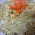 亜有南's cooksnap of when they made フライパンで簡単！我が家のふわとろ親子丼.
