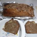 りお５１０'s cooksnap of when they made ちょっぴりリッチなバナナココアケーキ.