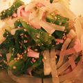 蝙蝠傘子's cooksnap of when they made ちょっと一品！簡単☆春菊とレタスのナムル.