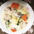 猫のミイヤ's cooksnap of when they made ヘルシー豆乳鍋であったか簡単♪豆乳汁～.