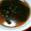 サトモユリア's cooksnap of when they made シンプル❤わかめスープ.