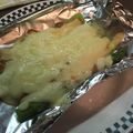 クックRY8YBK☆'s cooksnap of when they made アスパラ味噌マヨチーズ焼き.