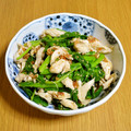 つちかな's cooksnap of when they made 菜の花と鶏ささみの梅和え.