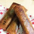 jun_fu's cooksnap of when they made 市販の焼き豚で簡単！北京ダック風春巻き.