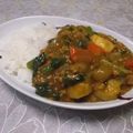 ＠迷子＠'s cooksnap of when they made 里芋とほうれん草の冬野菜カレー.