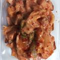 miyu1812's cooksnap of when they made 焼豚のキムチマヨ.