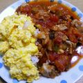 クックG8V72G☆'s cooksnap of when they made 子供も喜ぶ☆チキンのトマト煮込みライス☆.