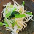 なおじ＊＊'s cooksnap of when they made 簡単☆もやしのナムル.