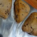 ぽてぽむ's cooksnap of when they made トースターで簡単！チョコたっぷりスコーン.