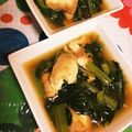 Candypeko's cooksnap of when they made 小松菜と油揚げの煮浸し.